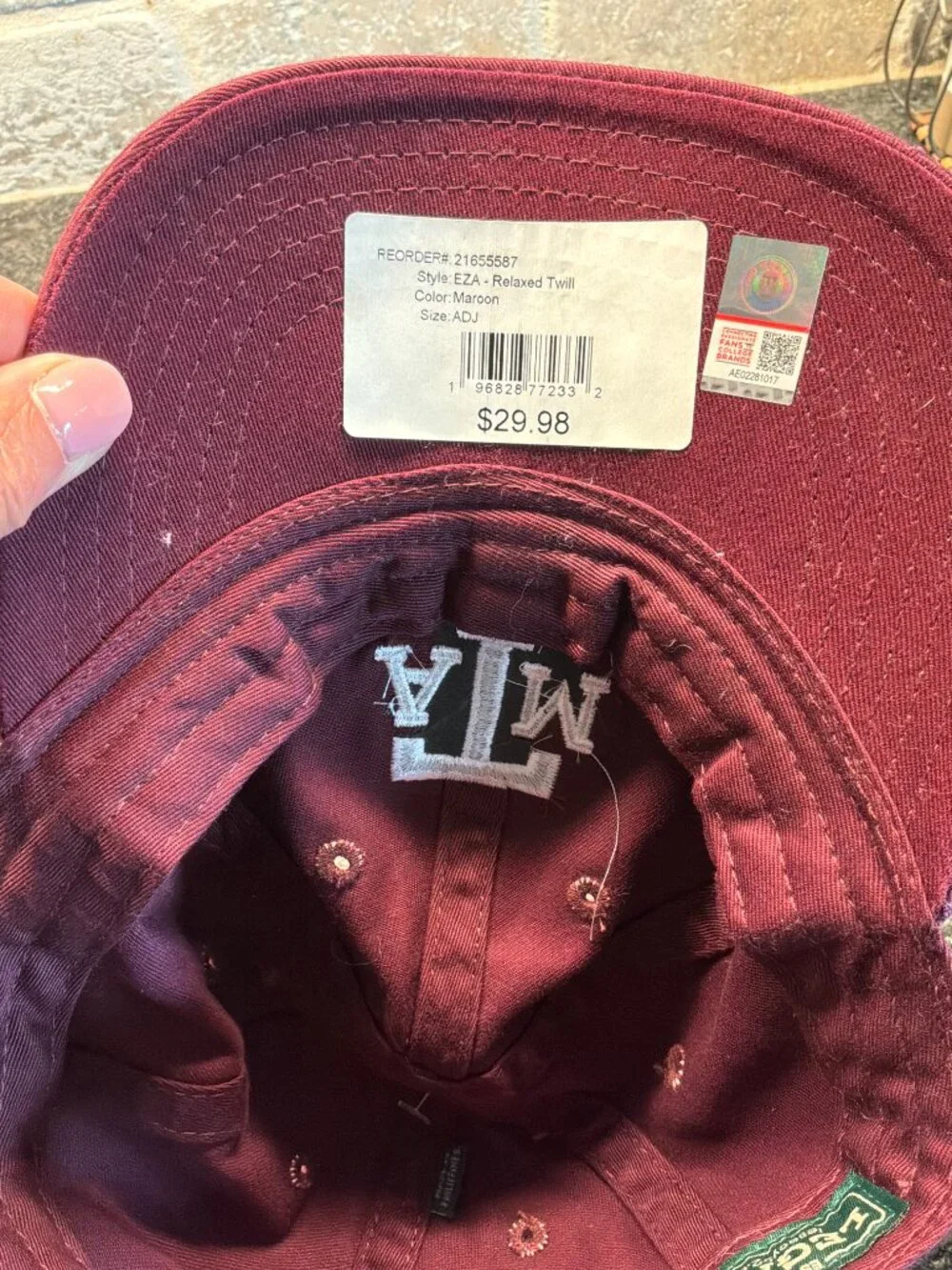 NWT Legacy Texas A&M Baseball cap adjustable